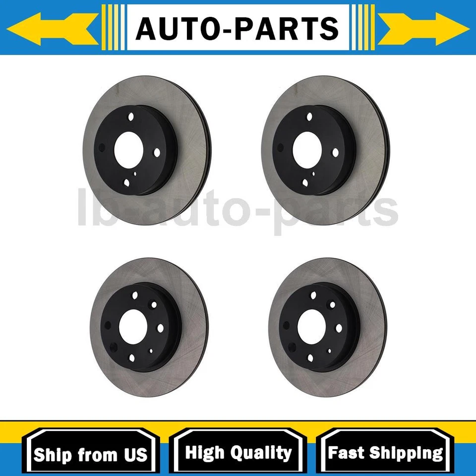 4x Rotores de freno delanteros traseros piezas centradas para Mazda Miata 1990 1991 1992 1993 Foto 1 de 4