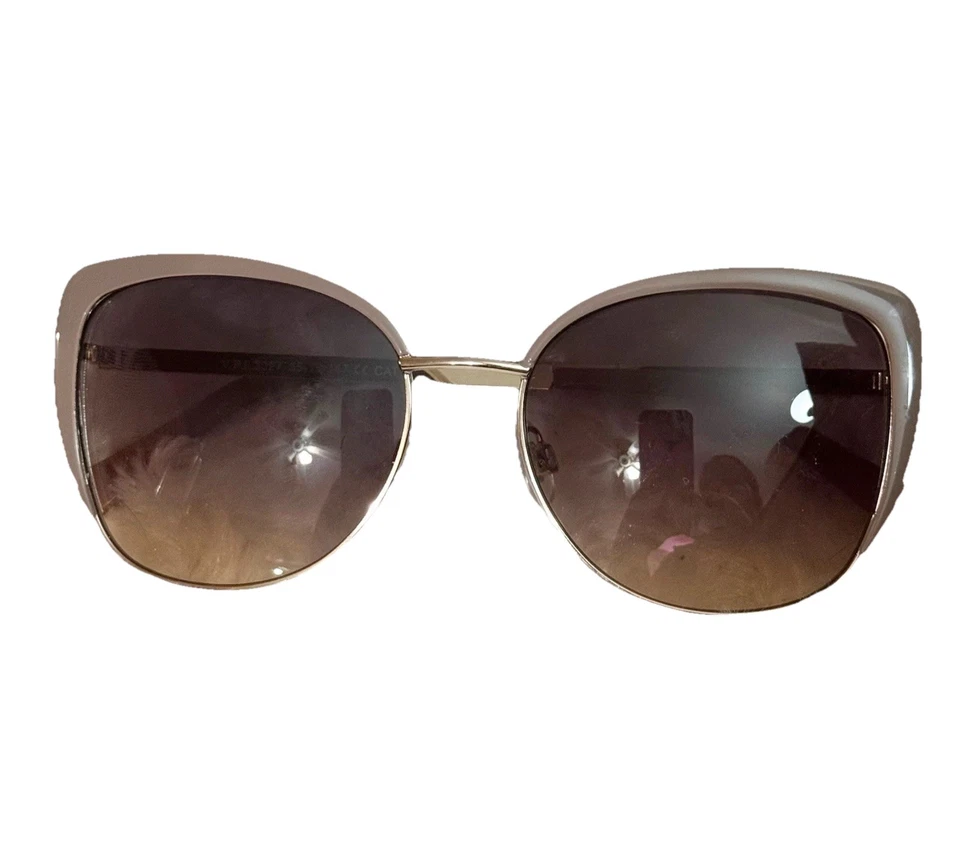 Gafas de sol rosa y marrón ojo de gato Foto 1 de 4