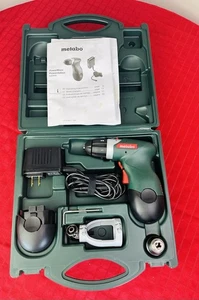 Metabo PowerMaxx Powerstation 6.27272 NOS Kit de Taladro Cargador Accesorios Estuche - Imagen 1 de 8