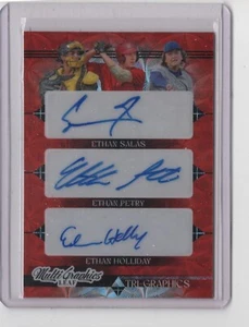 2023 Leaf MultiGraphics Ethan Salas Petry Holliday RED KALEIDOSCOPE AUTO RC 1/4 - Picture 1 of 1