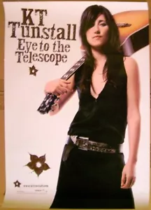 KT TUNSTALL Augen zum Teleskop 2004 Promo-POSTER 18 x 24 Zoll - Bild 1 von 1