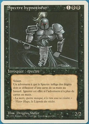 Hypnotic Specter (WB) Revised (FRENCH) NM Black Uncommon CARD (176796) ABUGames - Image 1 of 2