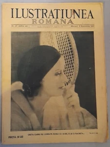 Garbo,Motorcycle,Nautilus,Fashion,Calineasa,P. Lavale,La,Romania Magazine 1931 - Picture 1 of 7