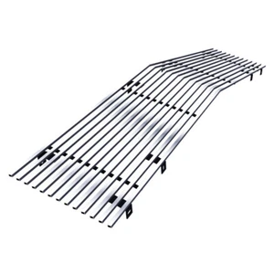 For 1967-1968 Ford Mustang Stainless Chrome Horizontal Billet Grille Insert - Picture 1 of 7