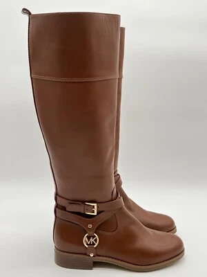 NUEVAS MICHAEL KORS Botas Sobre la Rodilla Mujer Talla 5 Medianas en MARRÓN * Foto 1 de 4