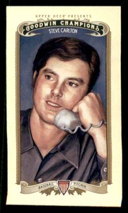 2012 Upper Deck Goodwin Champions Mini Steve Carlton Philadelphia Phillies #113