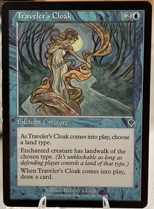 Traveler’s Cloak 83/350 Invasion - Magic: The Gathering TCG - LP - Imagen 1 de 2