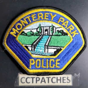 MONTEREY PARK, KALIFORNIEN POLIZEI SCHULTERAUFNÄHER CA - Bild 1 von 2
