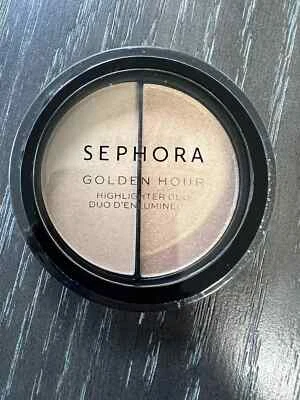 Sephora Golden Hour Highlighter Duo ~ 03 Sunrise ~ Full Size 0.28 oz ~ Sealed - Image 1 of 3