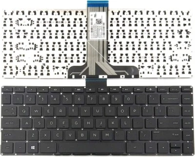 New Keyboard for HP 14-AX 14-AX030NR 14-AX030WM 14-AX040NR 14-AX040WM 14-AX050NR - Image 1 of 2