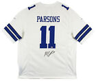 Cowboys Micah Parsons Authentic Signed White Nike Game Jersey Fanatics