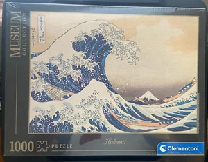 Clementoni Museum Collection Hokusai The Wave 1000 Pieces Jigsaw Puzzle NEW - Picture 1 of 2