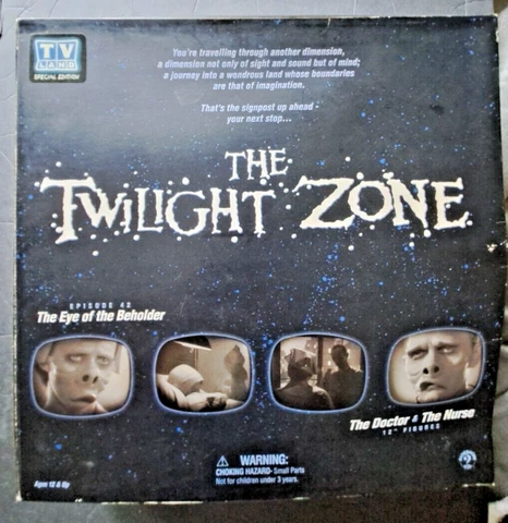 THE TWILIGHT ZONE EPISODE 42 THE EYE OF THE BEHOLDER THE DOCTOR & NURSE 12" FIGS Cover