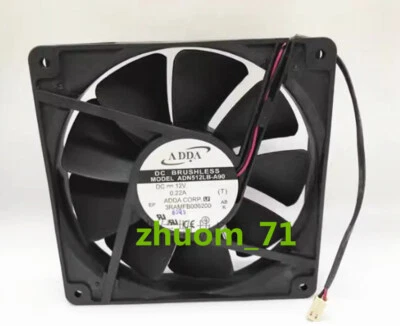 1PC ADDA 13525 ADN512LB-A90 DC12V 0.22A 135*25MM inverter cooling fan - Image 1 of 3