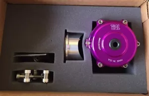 Válvula de soplado Tial 50 mm Q auténtica BOV púrpura -10 psi resorte nueva versión - Imagen 1 de 8
