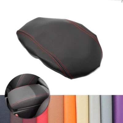 Consola central reposabrazos tapa caja micro cuero cubierta para Audi Q5 2010-2017 2018 Foto 1 de 4