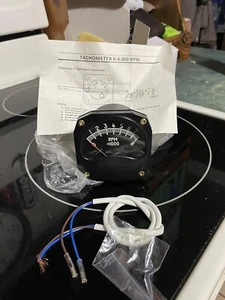 Helicopter Universal tachometer gauge 3 1/8 - Picture 1 of 12