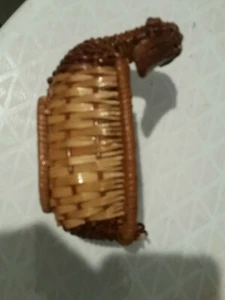 Basket Shaped Like Duck 4x3 Inches Small - Picture 1 of 11