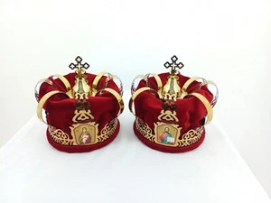Wedding crowns of couples | Orthodox church wedding crowns | Orthodox weddings | - Picture 1 of 1