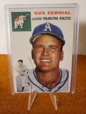 1954 Topps Baseball #2 Gus Zernial