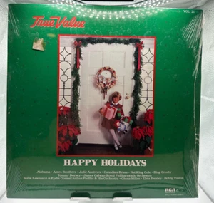 True Value Hardware Stores Happy Holidays Vol. 21 Vintage Vinyl LP 1981 Elvis - Imagen 1 de 2