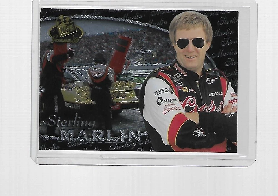 1999 PRESS PASS PREMIUM RACING STERLING MARLIN #16 - Image 1 of 1