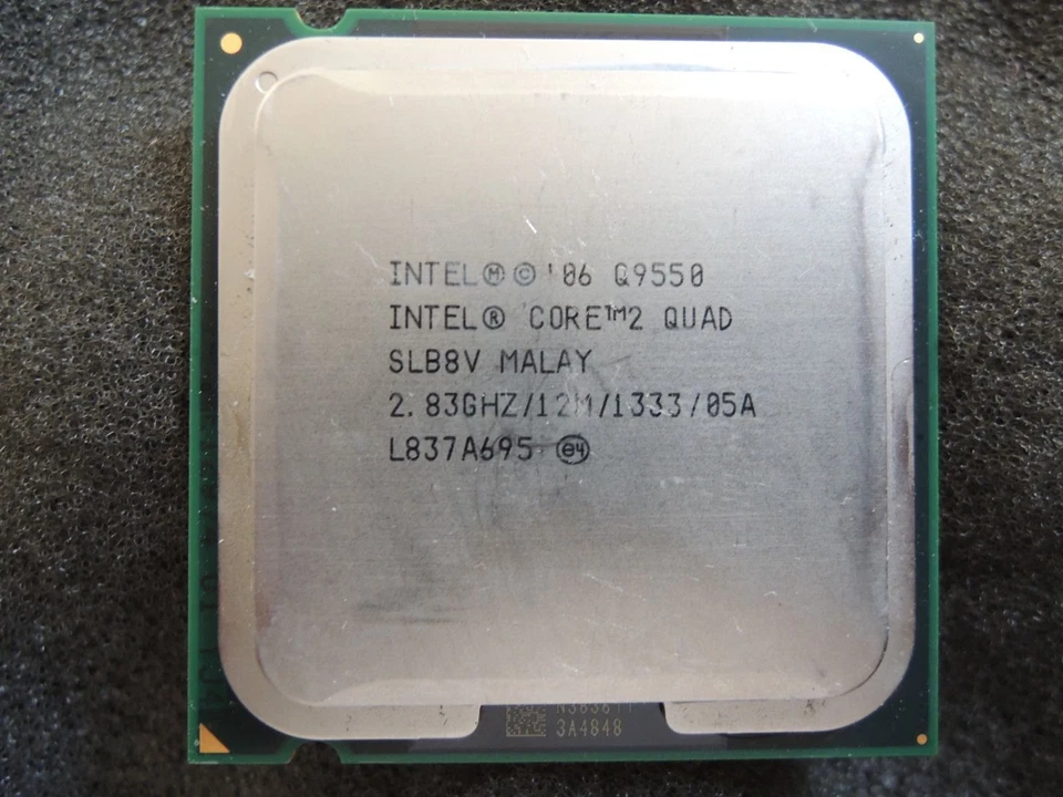 Intel Core 2 Quad Q9550 2.83 GHz 12M 1333 Quad-Core Processor LGA775 CPU - Image 1 of 1