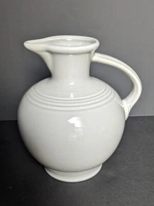 Fiestaware Pearl Gray Carafe.  Retired Color. EUC - Picture 1 of 5