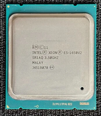 Procesador CPU Intel Xeon E5-1650v2 6 núcleos 3,5 GHz SR1AQ LGA2011 Foto 1 de 2