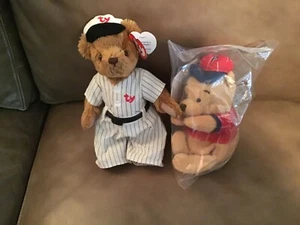 Baseball Ballgame Beanies Disney Baseball Pooh & Ty Cooper Attic Tr - Picture 1 of 11