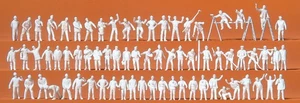 Preiser 79009 N unbemalt bei der Arbeit Miniatur Figuren Plastik Modellbausatz - Bild 1 von 1