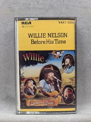 Before His Time ~ WILLIE NELSON Cassette Tape 1977 Little Things, One In A Row - Image 1 of 4