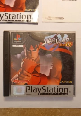 street fighter ex plus alpha pal italiano español playstation 1 platinum - Imagen 1 de 3