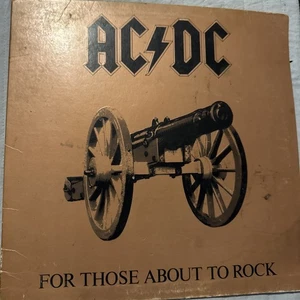 AC/DC, For Those About To Rock ( We Salute You), 1981 1st Atlantic, SD-11111, VG - Picture 1 of 4