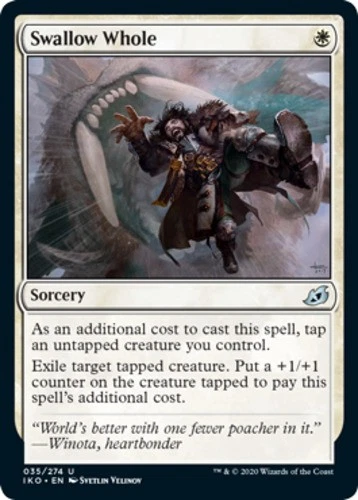 x1 Swallow Whole - Ikoria: Lair of Behemoths - NM - MTG - Image 1 of 1