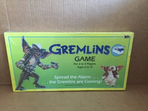 VINTAGE GREMLINS BOARD GAME BY GOLDEN 1984 COMPLETE &STILL FACTORY SEALED GIZMO - Picture 1 of 7