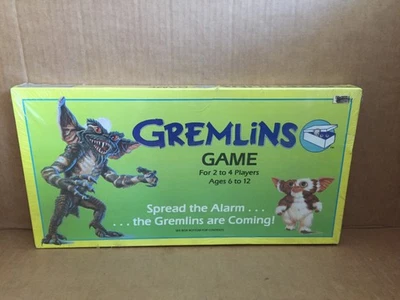 VINTAGE GREMLINS BOARD GAME BY GOLDEN 1984 COMPLETE &STILL FACTORY SEALED GIZMO - Image 1 of 4
