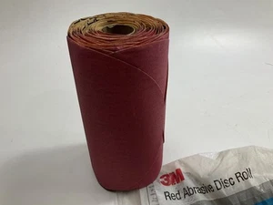 3M 01112 Red Abrasive Stikit Sanding Disc 6 Inch, P180 Grit (100 Discs/Roll) - Picture 1 of 4