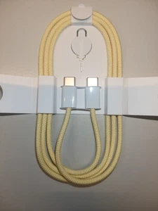 Apple Ladekabel  Gelb💛 USB-C 60 Watt Original 1m Kabel iPhone 15 16 17 Pro Max - Afbeelding 1 van 2