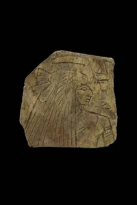 Königin Kleopatra Relief Statue Altägyptisch Antiquitäten Selten Stein Antik - Bild 1 von 9