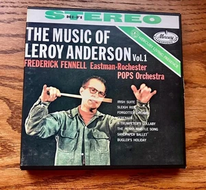 The Music of Leroy Anderson Vol1 Mercury ST 90009 4 Track Reel To Reel EX - Picture 1 of 4