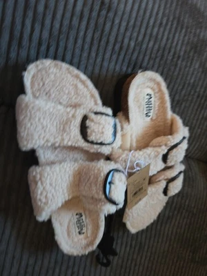 Sandalias para mujer Mad Love acogedoras Selena color tostado talla 9 Foto 1 de 2