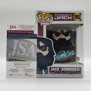 Funko Pop! Animation Samurai Jack Jack (Armored) #1052 Signed by Phil LaMarr - Picture 1 of 24