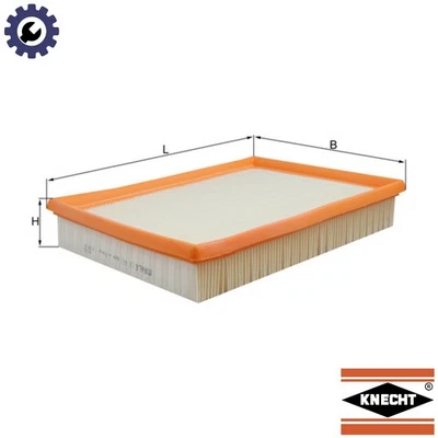 FILTRO DE AIRE LX 443 PARA ROLLS-ROYCE SILVER/SPUR/SPIRIT CORNICHE/II/Convertible 740 Foto 1 de 4