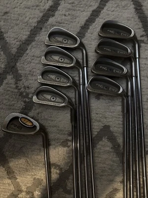 Ping Eye 2 Blue Dot Iron Set 2-9  +ping O-size i3 Wedge RH - Image 1 of 4