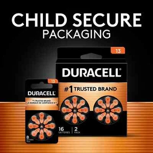 Duracell Activair Hearing Aid Batteries: Size 13 (80 Batteries) - Picture 1 of 6