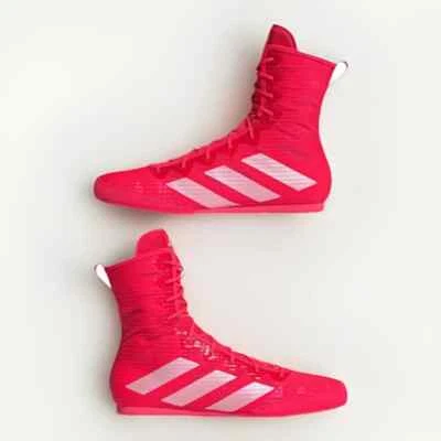adidas Box Hog 4 Boxing Shoes Lucid Red White IH2732 BRAND NEW Men's Size 11.5 - Image 1 of 4