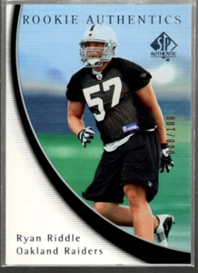 A2829- 2005 SP Authentic Rookie Gold 100 #174 Ryan Riddle /100 - Picture 1 of 2