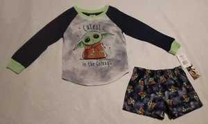 NWT Star Wars Mandalorian Baby Yoda The Child Cutest in Galaxy Girls Pajamas - Picture 1 of 1