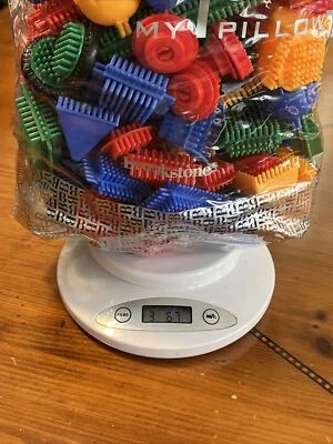 Bristle Blocks Battat 3 Pounds Of Bristle Block Bucket Stem Building Set - Image 1 of 2